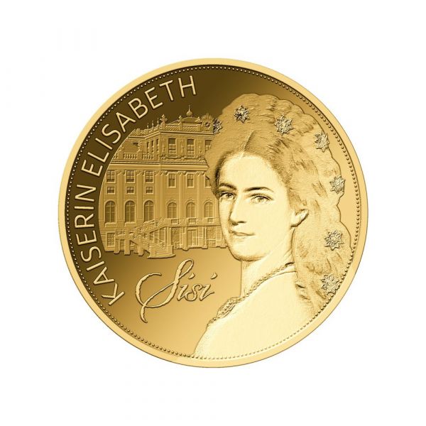 3.000 Francs Tschad Kaiserin Elisabeth - Sisi Gold