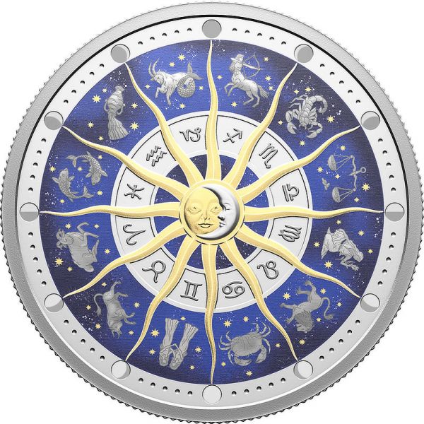 30 Dollar Kanada Tierkreiszeichen - Zodiac 2025 Silber PP