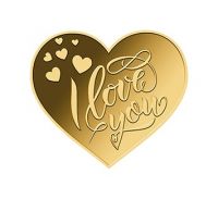 3.000 Francs Tschad Ich liebe dich Shape Gold 3.000 Francs Tschad Ich liebe dich Shape Gold