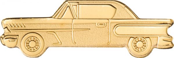 1 Dollar Palau Classic Car Gold SF
