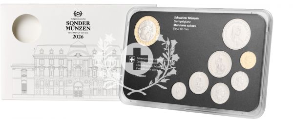 18,85 CHF Schweiz Münzsatz 2026 CuNi St