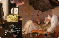 3.000 Francs Tschad Carl Spitzweg Der Arme Poet CC Gold 3.000 Francs Tschad Carl Spitzweg Der Arme Poet CC Gold