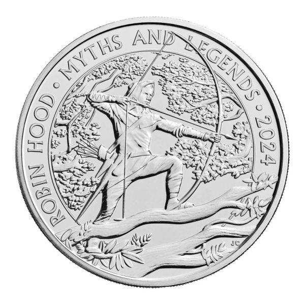 5 Pfund GB Robin Hood - Mythen und Legenden 2024 CN St
