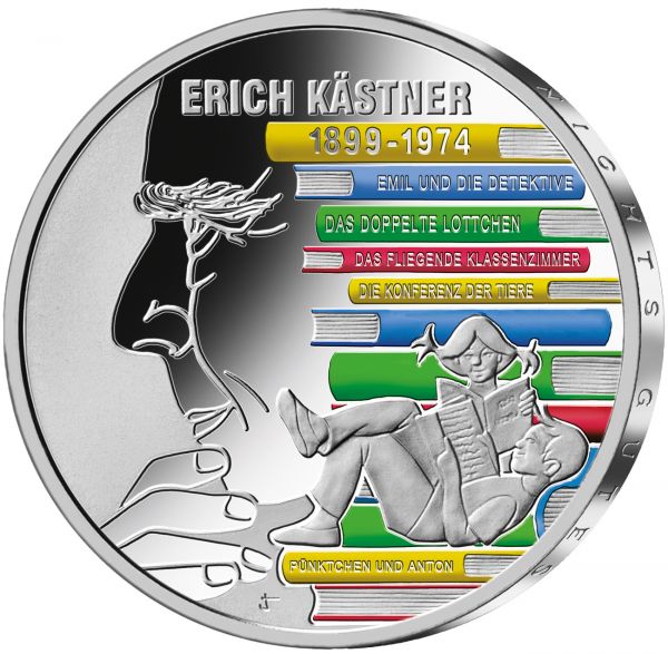 20 Euro DE 125. Geburtstag Erich Kästner 2024 Silber PP -D-