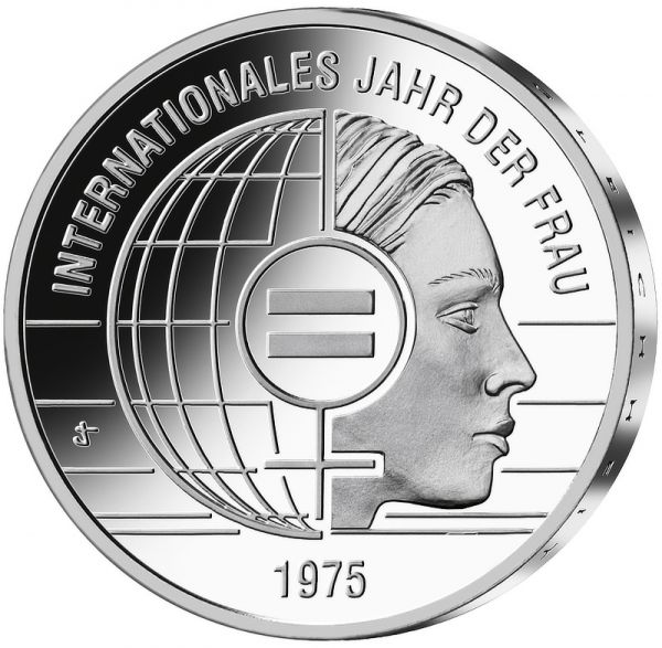 20 Euro DE 50 J. Internationales Jahr der Frau 2025 Silber PP -G-