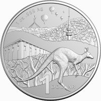 1 Dollar Australien RAM Känguru 2025 Slab Silber St 1 Dollar Australien RAM Känguru 2025 Slab Silber St