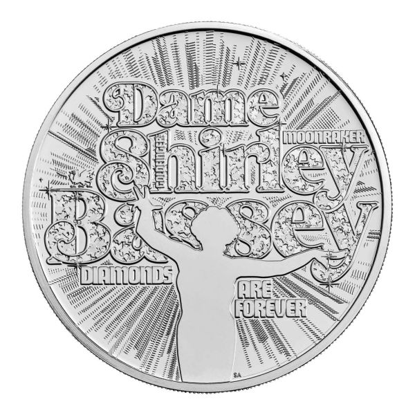 5 Pfund GB Dame Shirley Bassey - Musiklegenden 2023 CN St