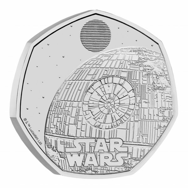 50 Pence GB Star Wars - Death Star 2024 CN St Blister