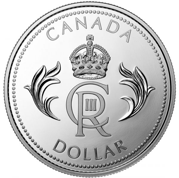 1 Dollar Kanada King Charles Royal Cypher 2023 Silber PP