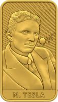 Nikola Tesla LGM Goldbarren 0,5 g PP Nikola Tesla LGM Goldbarren 0,5 g PP