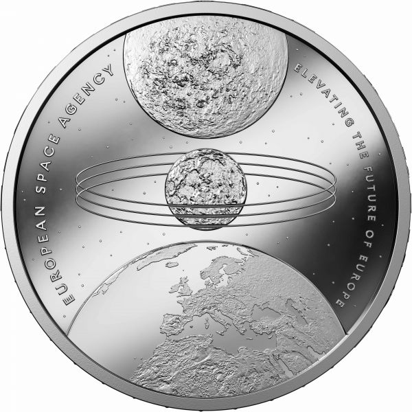 20 CHF Schweiz Europäische Weltraumorganisation 2026 Silber PP