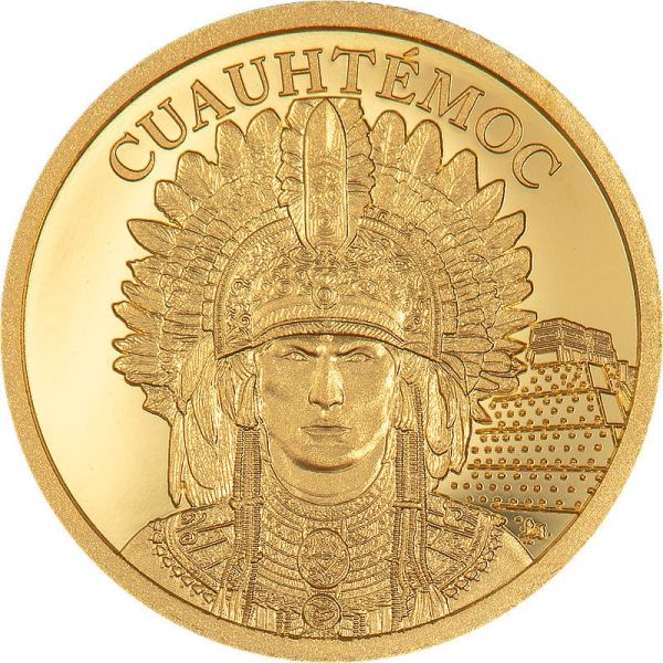 5 Dollars Cook Islands Legends - Aztekenreich 2025 Gold