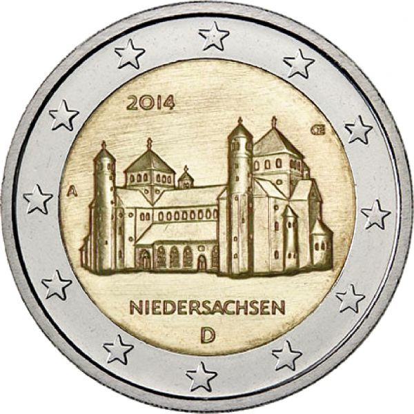 2 Euro Deutschland Niedersachsen 2014 CN vz