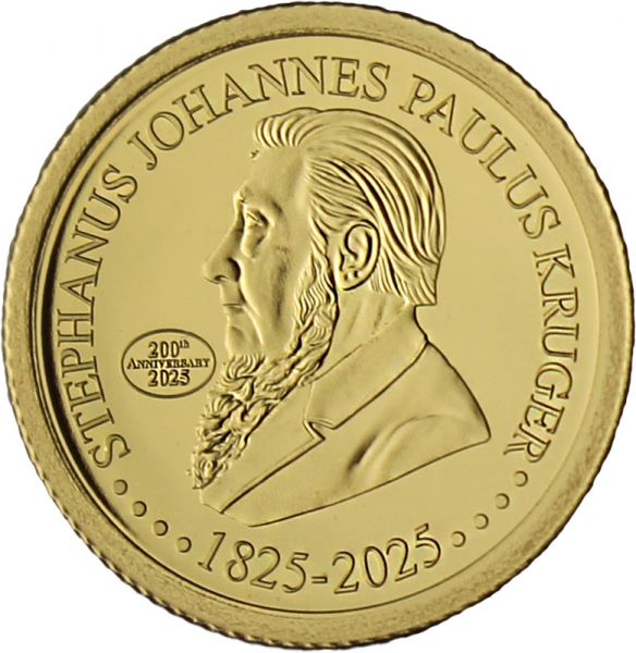 25 Dollars LBR 200.Anniversary Paul Kruger 2025 Gold PP