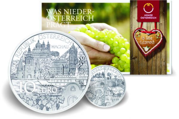 10 € Österreich in Kinderhand 2013 Ag hgh