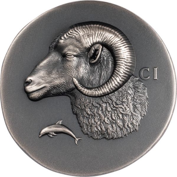 5 Dollars Cook Islands Krios 2026 Silber AF