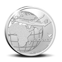 20 Euro Belgien 100 Jahre Sabena 2023 Silber PP 20 Euro Belgien 100 Jahre Sabena 2023 Silber PP