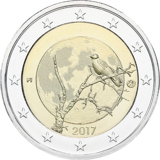 2 € Finnland "Finnische Natur" 2017 Cn vz