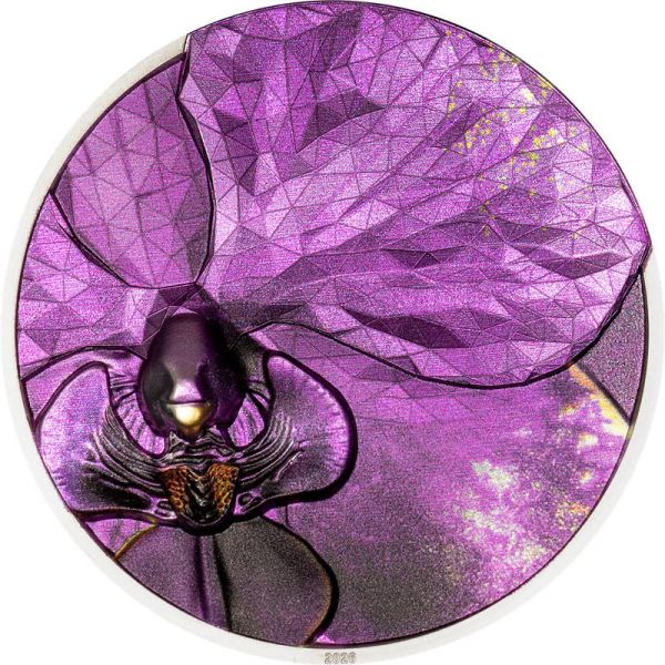 5 Dollars Cook Islands Bionics - Orchid 2026 Silber PP