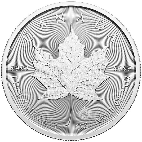 5 Dollar Kanada Maple Leaf 2024 1oz Silber St