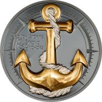 10 Dollars Cook Islands Anchor - Rough Storms 2025 Silber PP 10 Dollars Cook Islands Anchor - Rough Storms 2025 Silber PP