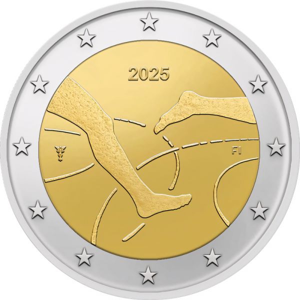 2 Euro 100 J. Finnald-Schweden-Leichtathletikspiele 2025 CN bfr