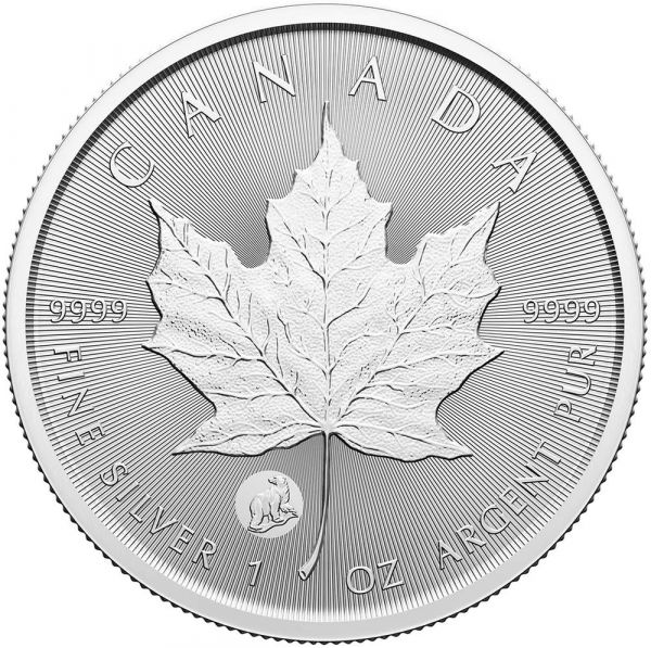 5 Dollar Kanada Treasured Maple Leaf - Eisbär 2024 1oz Silber St