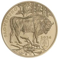 5 Euro Slowakei Flora & Fauna - Bison 2024 CN St 5 Euro Slowakei Flora & Fauna - Bison 2024 CN St
