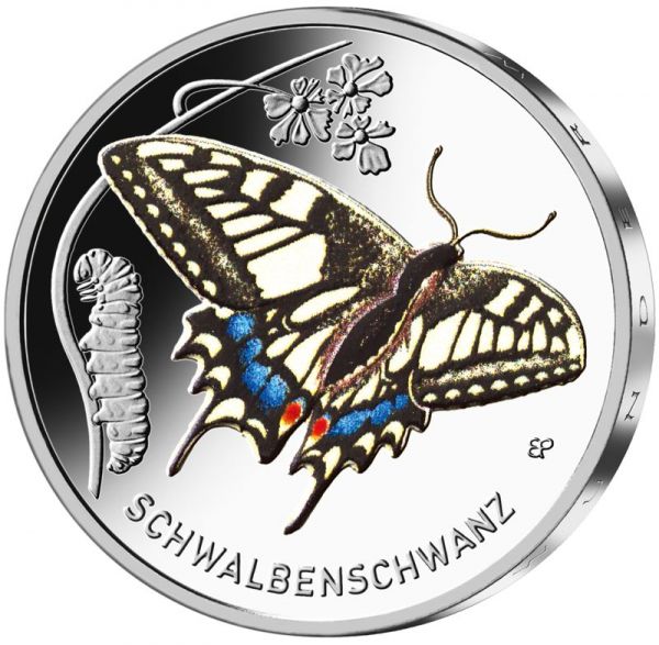 5 Euro Deutschland Schwalbenschwanz 2023 CN PP