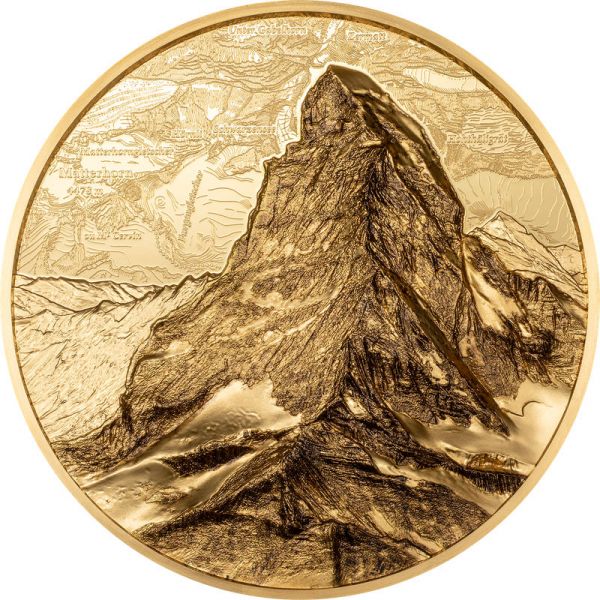250 CHF Schweiz Matterhorn 2025 1kg Gold PP