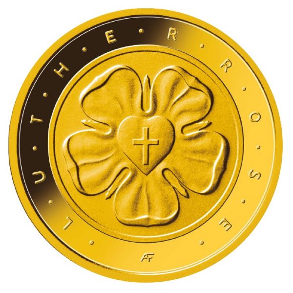 50 € DE "Lutherrose" 2017 Au St 1/4oz -D-