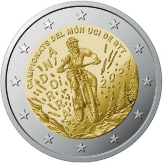 2 Euro Andorra Mountainbike-Weltmeisterschaften CN St Blister