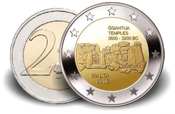 2 € Malta "Ggantija" 2016 CN vz