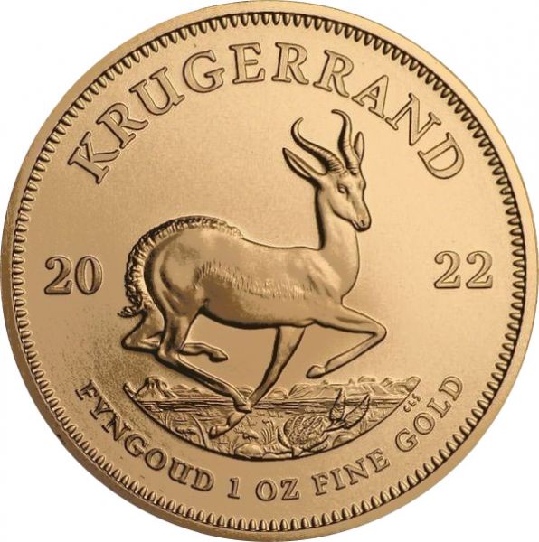 Krügerrand Südafrika 2022 Gold St 1oz