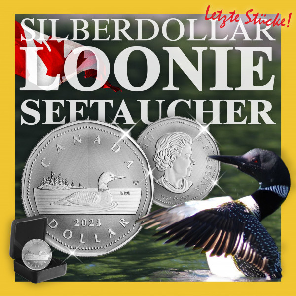 2024-Loonie-Seetaucher-Silber-Dollar-Kanada