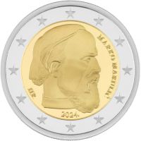 2 Euro Kroatien 500. Todestag Marko Marulic 2024 CN bfr 2 Euro Kroatien 500. Todestag Marko Marulic 2024 CN bfr