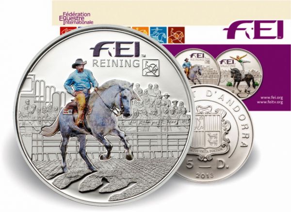 5 Diners Andorra "FEI - Reining" 2013 Ag PP
