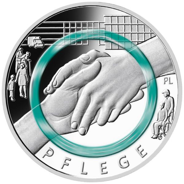10 Euro Deutschland Pflege 2022 CN PP