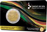 Vorschau: 2 Euro Belgien Rennstrecke Spa-Francorchamps 2025 CN st Vorschau: 2 Euro Belgien Rennstrecke Spa-Francorchamps 2025 CN st