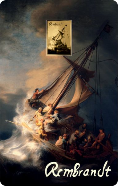 Rembrandt III Sturm auf dem See Genezareth Goldcard