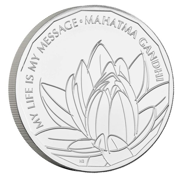 5 Pfund Großbritannien Mahatma Gandhi 2021 CN St