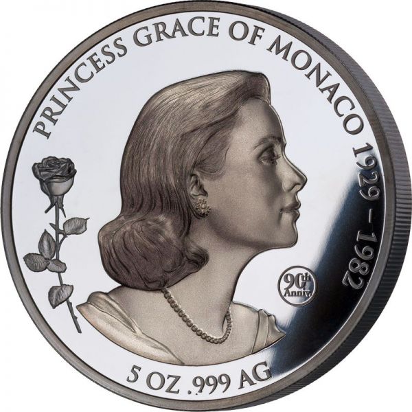 10 Dollar Samoa Prinzessin Grace Kelly 19 Silber Bp Deutscher Munzexpress