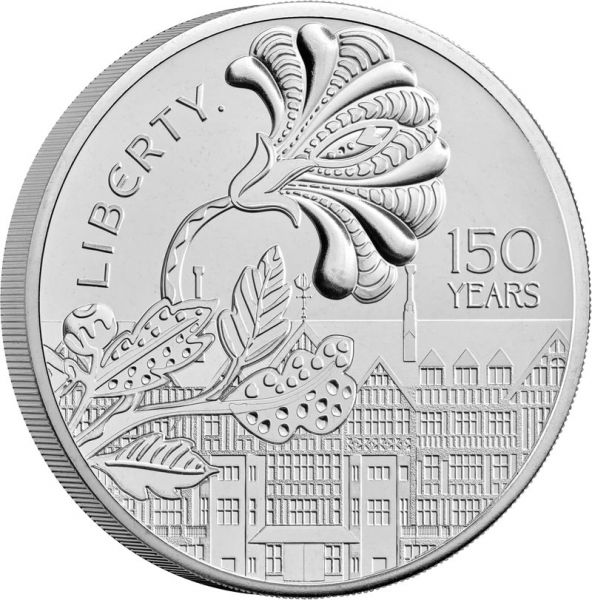 5 Pfund Großbritannien 150 Jahre Liberty 2025 CN St