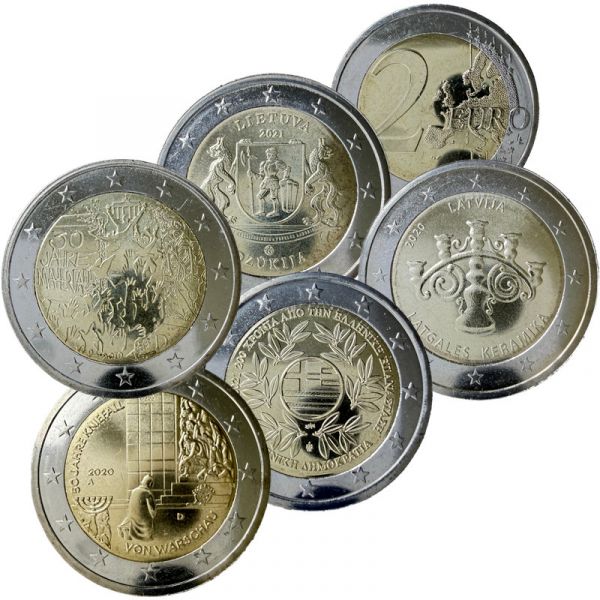 5x 2 Euro Tauschangebot