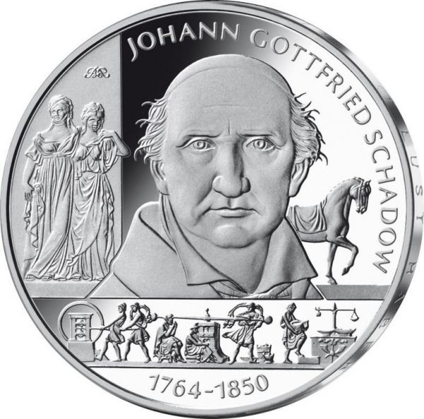 10 € DE "250. Geb. Johann Gottfried Schadow" 2014 CN St