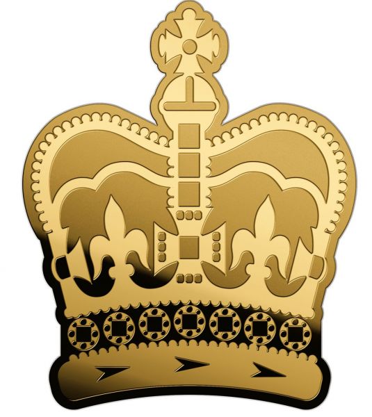 3.000 Francs Tschad King Charles III Krönung 2023 Gold