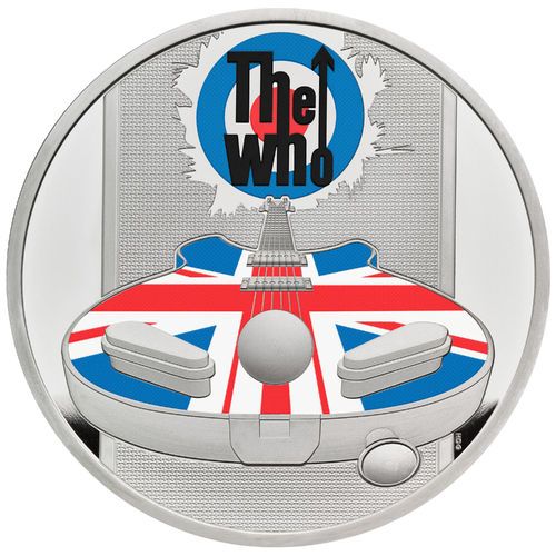 2 Pfund Großbritannien The Who - Musiklegenden 2021 Silber PP
