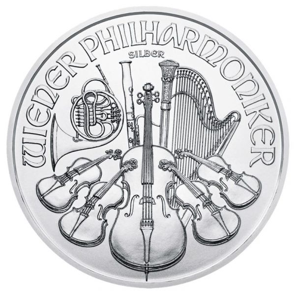 1,50 Euro ÖS Wiener Philharmoniker 2023 1oz Silber St