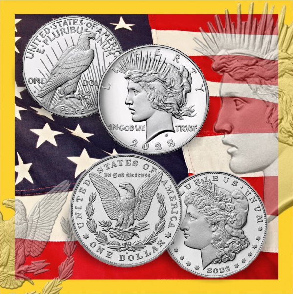 Morgan-und-Peace-Dollar