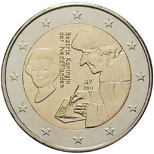 2 € Niederlande "Erasmus" 2011 CN vz